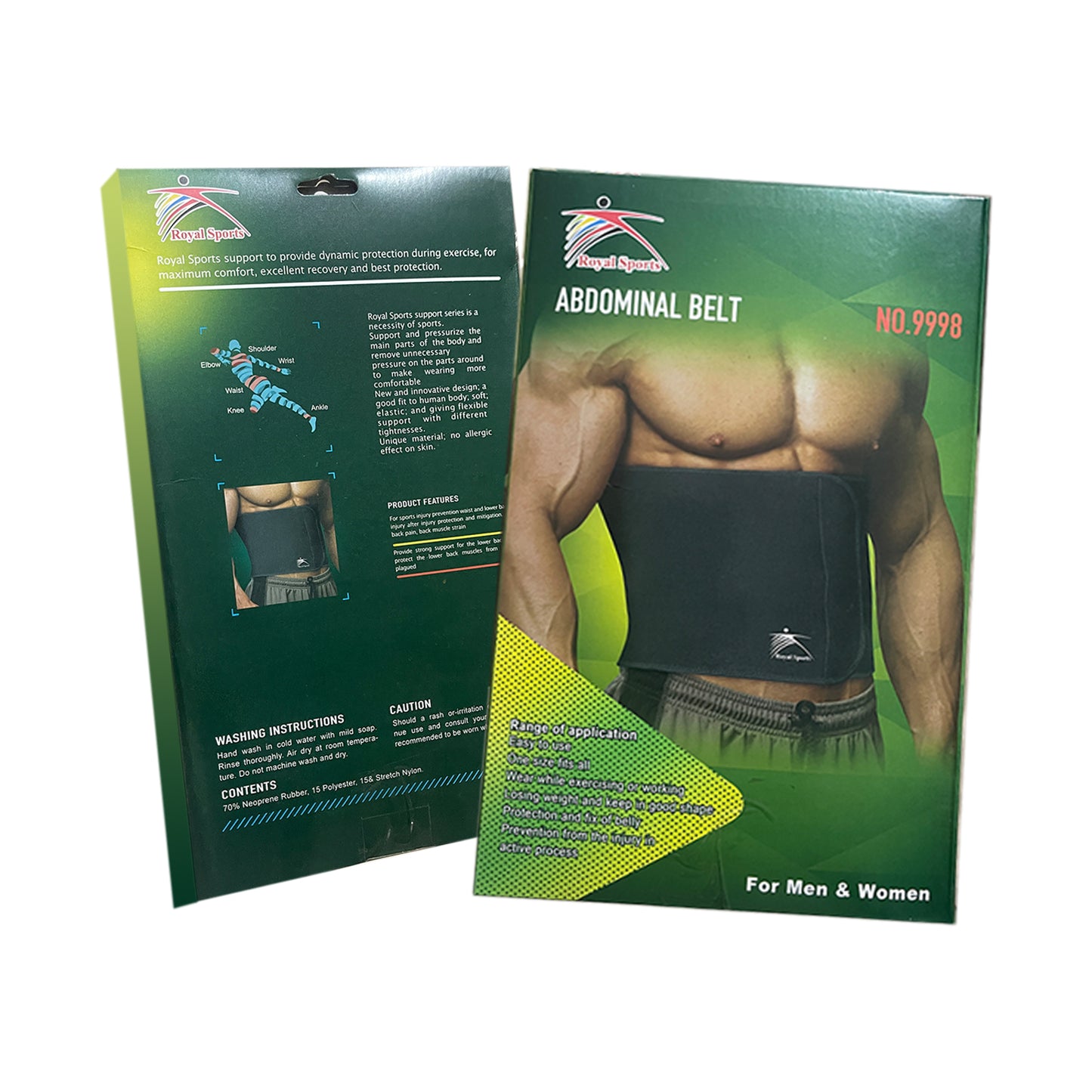 Abdominal Belt - woman and man