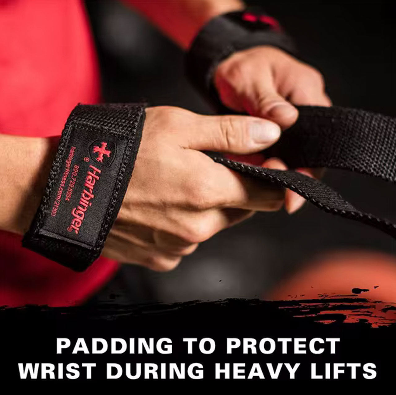 Harbinger  | Padded Cotton Lifting Straps